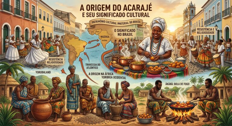 A origem do acarajé e seu significado cultural