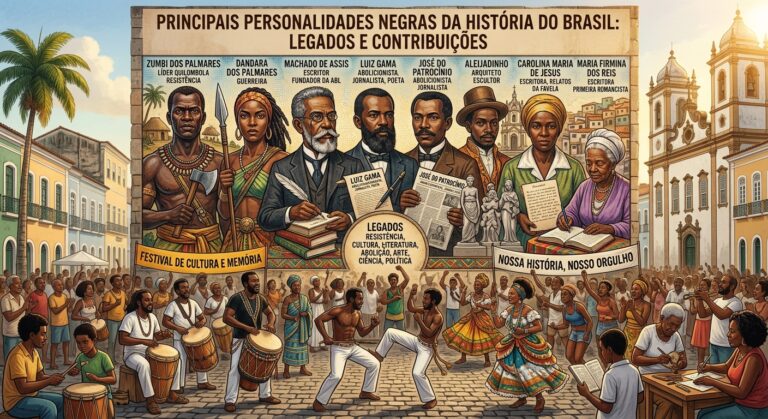 Principais Personalidades Negras da História do Brasil Legados e Contribuições
